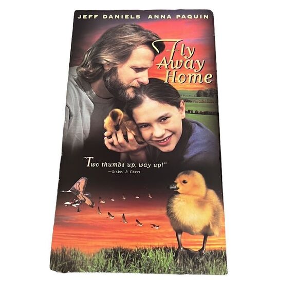Fly Away Home VHS Home Video Movie Jeff Daniels Anna Paquin Family Drama - Picture 2 of 8